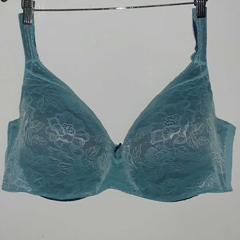 Cacique Blue Lace Bra